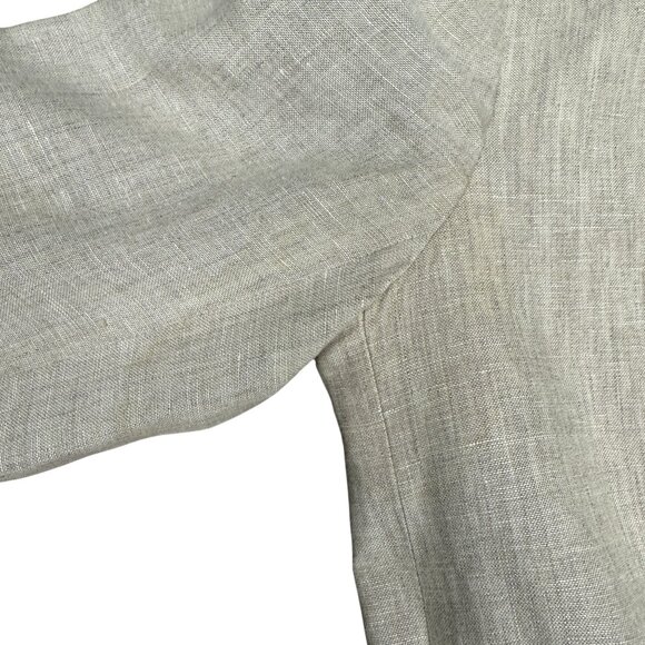 Women's J. CREW Schoolboy Tipped Blazer‎ 100% Linen- Size 2 - Picture 12 of 12